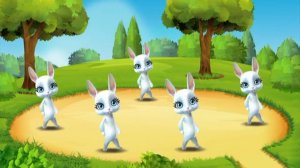 НА ПОЛЯНКЕ ЗАЙКИ ТАНЦЕВАЛИ / Новогодняя песенка для детей