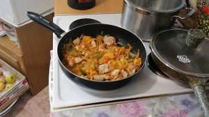 Бигус  с  курицей  и  свежей  капустой!