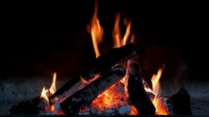 Звуки огня под успокаивающую музыку. Для сна, медитации, релаксации.