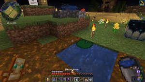 Как набрать воды в ведро в майнкрафте