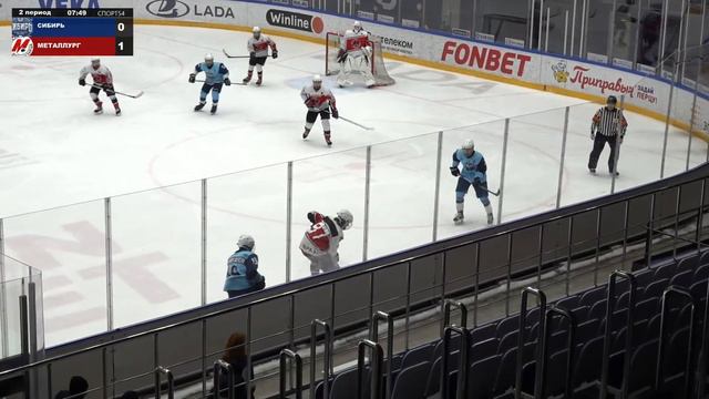 Первенство ЮХЛ СФО и ДВФО. "Сибирь-07" - "Металлург". 24 февраля 2024 года смотреть онлайн