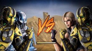 Mortal Kombat 2011 (PC) Two Players: Cyrax & Cyber Sub Zero Ladder