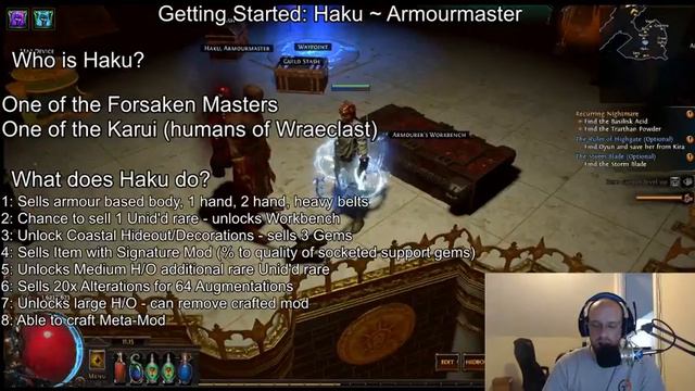 Getting Started: Forsaken Masters - Haku, Armourmaster смотреть онлайн