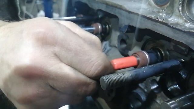 как правельно установить сальники клапанов смотреть онлайн