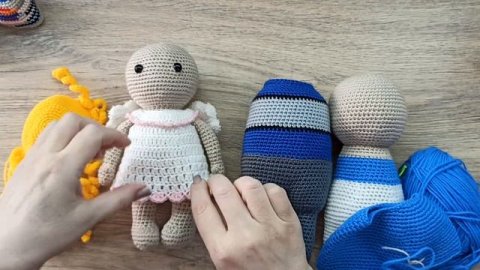 Вязовлог Что сейчас вяжу Пять процессов