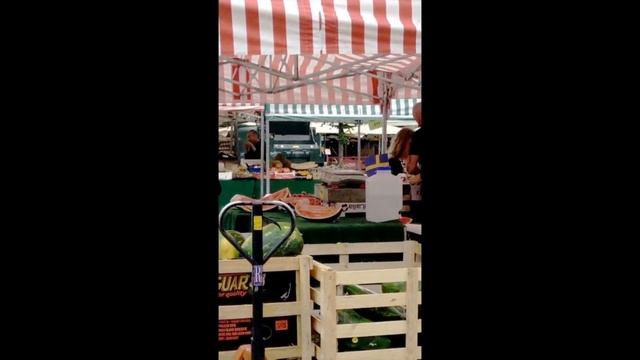 Рынок в Швеции. Уличный рынок в Сконе, Швеция // ЖИЗНЬ В ШВЕЦИИ