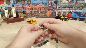 Обзор журнала LEGO City (Лего Сити) №6, 2021 года с конструктором полицейский Дюк Детэйн