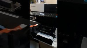 Извлечение печатных блоков из Kyocera. Достаем застрявшую бумагу