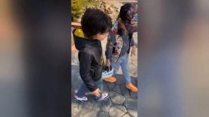 Дети Филиппа Киркорова - воскресная прогулка с папой, 03.05.2020