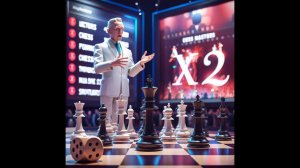 Тонкости игры в DiceChess. Урок 4 - удвоение ставки и его последствия...