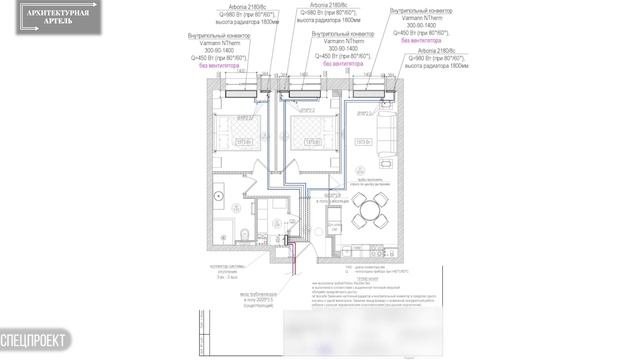 Спецпроекты в новостройке. Обзор проектов для квартиры в 60 квадратных метров от 2А