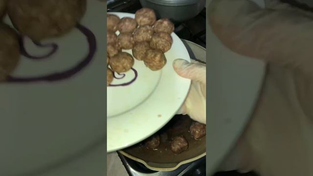 Жареные фрикадельки -добавку хотят ВСЕ