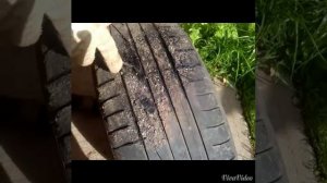 Удалить битум с покрышки, колёса, авторезины