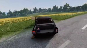 Автомобили потерявшие управления - BeamNG Drive
