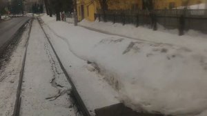 Нижний Новгород. Трамвайный маршрут 5 от ул. Пушкина до ул. Ильинская (Красносельская).