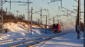 Скоростной поезд "Ласточка №727 Нижний Новгород - Москва (Владимир)