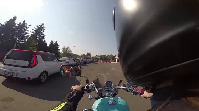 Мото Путешествие в Европу - Как пересечь границу Беларуси с Польшей смотреть онлайн
