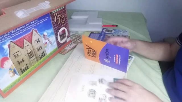 Деревянная модель 770 - Центра Любавичского хасидизма - распаковка и краткий обзор набора от Playwa