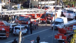 Пожар в Торговом центре на Юбилейной в Сочи
