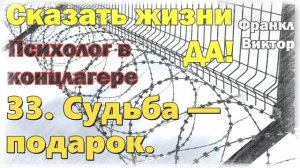 33. Судьба — подарок. Сказать жизни „Да!“: Психолог в концлагере» Виктор Франкл.