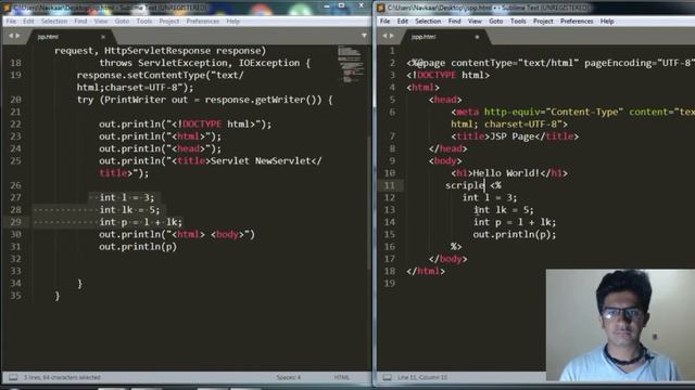 What is JSP | Introduction | CodeFuture | Hindi смотреть онлайн
