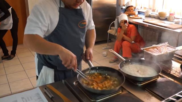 Самал Новое меню осень-зима 2013/2014 Паста Самал (с рыбой) и Паста с морепродуктами смотреть онлайн