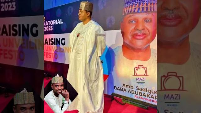 CHAIRMAN ISA KARANSI Da Wakar Amb Baba Sadique Abubakar air marshal mai suna Abokan al'umma