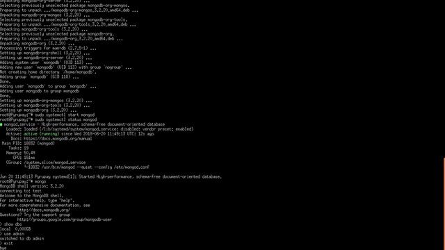 Install MongoDB