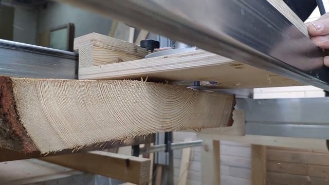 Как выровнять доски | Фрезер вместо фуганка смотреть онлайн