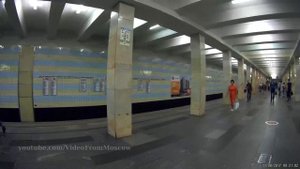 станция метро "Проспект Вернадского", 3 именных поезда // 11.08.2017
