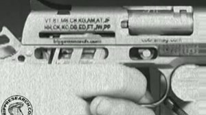 Замедленная съемка выстрелов из оружия.