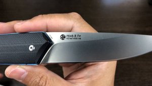 Нож P848-B Sandvik 14C28N Black G-10 от Ruike