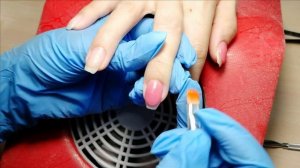 Выкладной френч гелем пошаговое выполнение