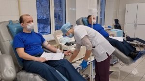 Спасатели Чувашии приняли участие в акции по сдаче донорской крови