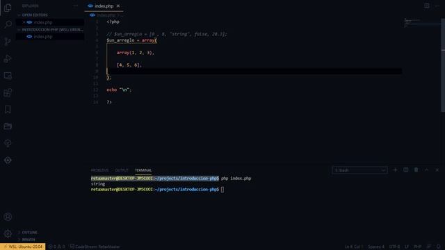Introducción básica a PHP - Primeros pasos