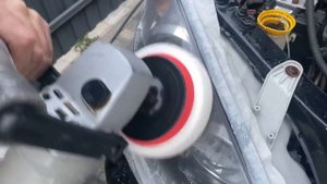 Полировка фар на Toyota Camry xv30