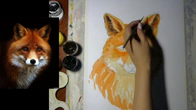 Мастер-класс по рисованию Лисы смотреть онлайн