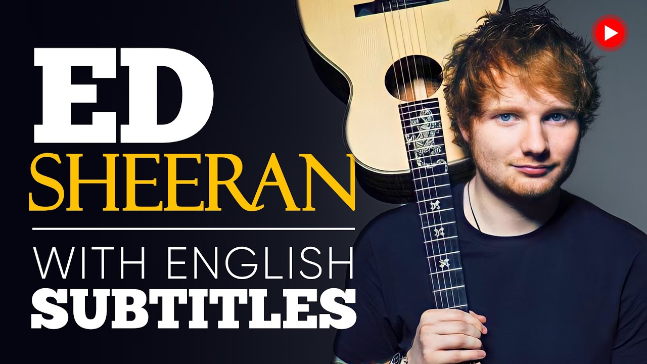 ENGLISH SPEECH _ ED SHEERAN_ Embrace Your Weirdness (English Subtitles).mp4