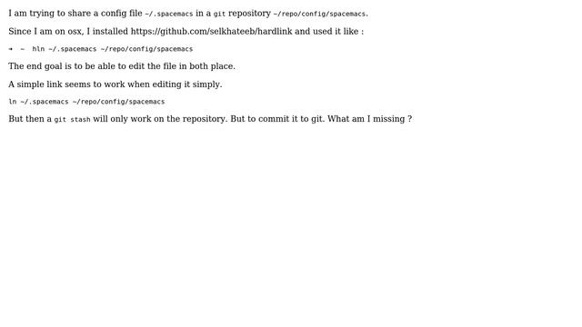 hard link to share files in git osx смотреть онлайн