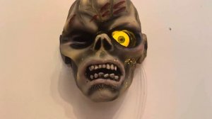 Gemmy 2016 Halloween Animated “Eye-See You” Zombie Head PROTOTYPE SAMPLE