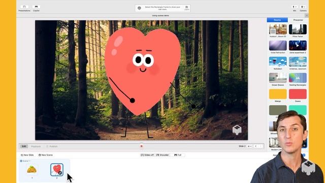 How to set up scenes in mmhmm for Mac смотреть онлайн