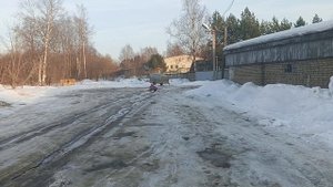 Снегокат с мотором