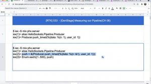 [RTK] 033 -  [GenStage] Measuring our Pipeline(CH 06)