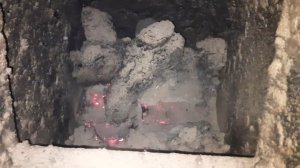 Пробую крупную фракцию татауровского угля в котле неделька