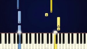Bloody Stream - JoJo's Bizarre OP 2 - VERY EASY Piano tutorial (Synthesia)