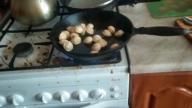 Как пожарить пельмени? готовим очень вкусно... смотреть онлайн