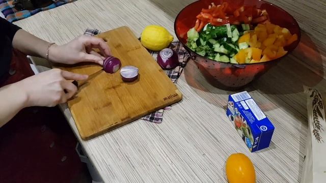 ПП РЕЦЕПТ.Вкусный и полезный салатик???? смотреть онлайн