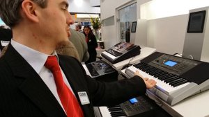 Презентация синтезатора Casio CTK-4400 и casio WK-240 Frankfurt MusicMesse