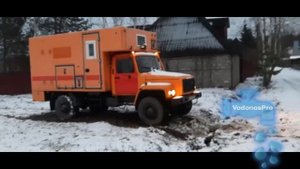 Газ 33081 буровой жилой автодом