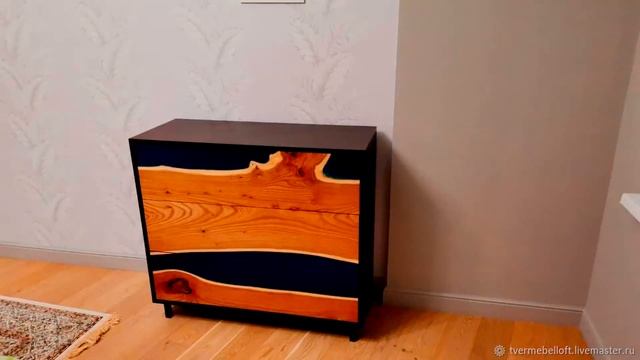 Комоды и тумбочки из эпоксидки. Лучшая подборка. смотреть онлайн